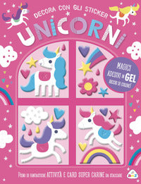Unicorni decora con gli sticker 