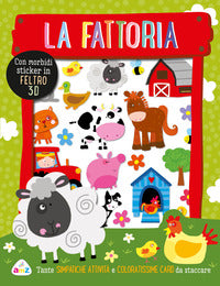 Fattoria - con morbidi sticker in feltro 3d 