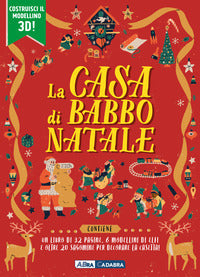 Casa di babbo natale - con 6 modellini con sagome 