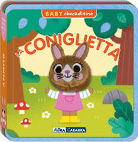 Coniglietta - baby sbucaditino in feltro 