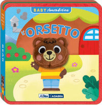 Orsetto - baby sbucaditino in feltro 