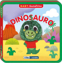 Dinosauro - baby sbucaditino in feltro 