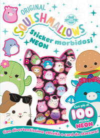 Squishmallows - sticker morbidosi neon 