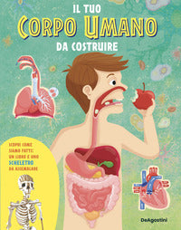 Tuo corpo umano da costruire - con scheletro da assemblare 