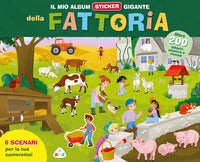 Mio album sticker gigante della fattoria 