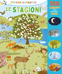 Stagioni - sticker sapientini 100 adesivi quiz 