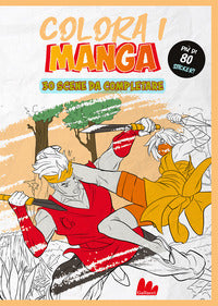 Colora i manga con sticker 