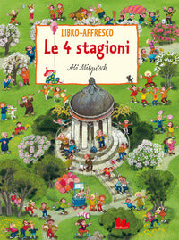 4 stagioni - libro affresco 