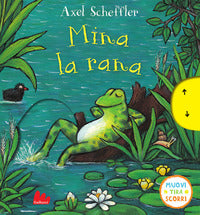 Mina la rana - muovi tira scorri 