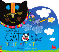 Gattolibro delle attivita' - disegna colora gioca 