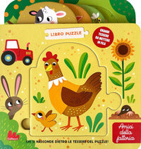 Amici della fattoria - libro puzzle 