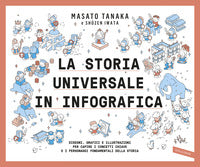 Storia universale in infografica - disegni grafici e illustrazioni per capire i concetti chiave 