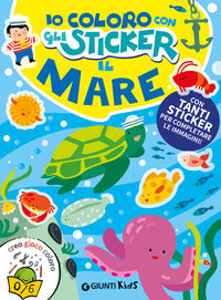 Mare - io coloro con gli stickers 