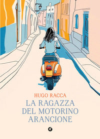 Ragazza del motorino arancione 