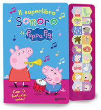 Superlibro sonoro di peppa - con 18 fantastici suoni ! 
