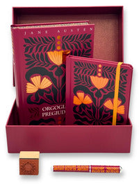 Orgoglio e pregiudizio - con penna quaderno timbro 