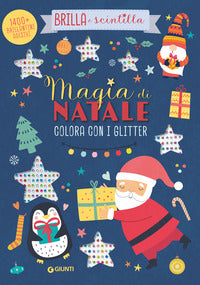 Magia di natale - colora con i glitter 
