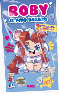 Mio diario - con personaggi 3d da costruire con adesivi 