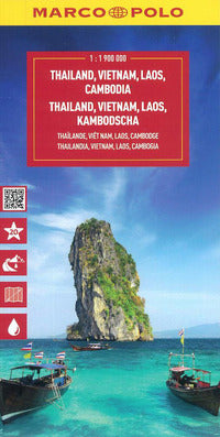 Thailandia vietnam laos cambogia 1:1.900.000 
