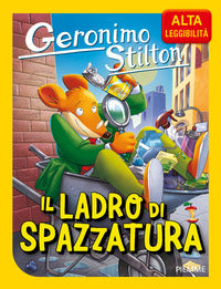 Ladro di spazzatura - ad alta leggibilita' 