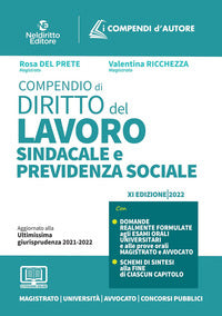 Compendio di diritto del lavoro sindacale e della previdenza sociale 