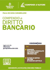 Compendio di diritto bancario - con espansione online 