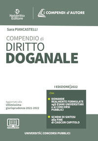 Compendio di diritto doganale 2022 