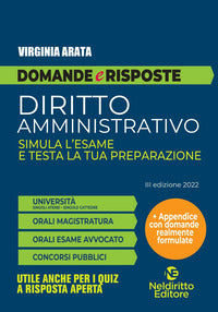 Diritto amministrativo - domande e risposte simula l'esame e testa la tua preparazione 