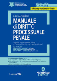 Manuale di diritto processuale penale 