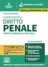 Compendio di diritto penale parte generale e speciale - con espansione online 