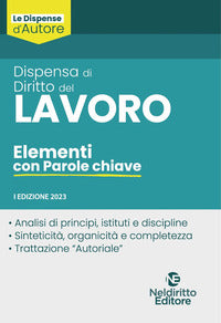 Dispensa di diritto del lavoro 