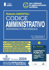 Codice normativo di diritto amministrativo - concorso in magistratura (2024) 