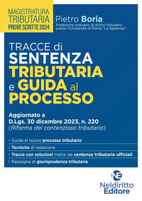 Tracce di sentenza tributaria e guida al processo per il concorso per magistrato tributario 