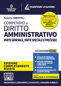 Compendio di diritto amministrativo - parte generale e speciale 