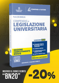 Compendio di legislazione universitaria 