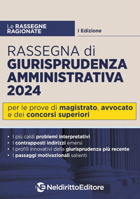 Rassegna di giurisprudenza amministrativa 2024 