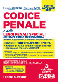 Codice penale 2024 annotato con la giurisprudenza e delle leggi penali speciali 