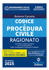 Codice di procedura civile 2025 ragionato 