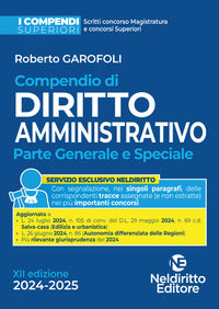 Compendio di diritto amministrativo - parte generale e speciale 