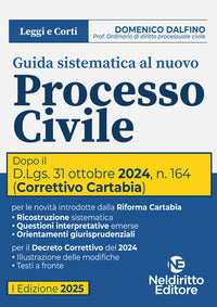 Guida sistematica al nuovo processo civile - aggiornato al decreto correttivo cartabia d.lgs. 31 