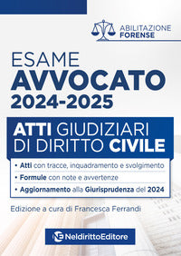 Atti di diritto civile per l'esame di avvocato 2024 