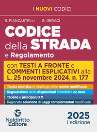 Codice della strada 2025 e regolamento 