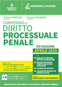 Compendio di procedura penale 2025 