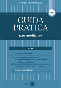 Guida pratica rapporto di lavoro 2023 