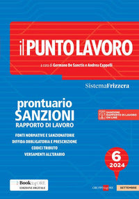 Punto lavoro 6/2024 prontuario sanzioni rapporto di lavoro 