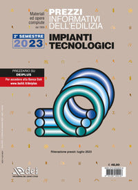 Prezzi informativi per l'edilizia impianti tecnologici 
