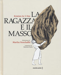 Ragazza e il masso 
