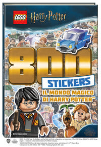Mondo magico di harry potter - 800 stickers lego harry potter 