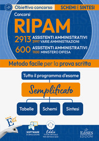 Concorsi ripam assistenti: manuale di sintesi per la prova scritta per 2913 assistenti amministr... 