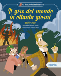 Giro del mondo in ottanta giorni basato sul romanzo di jules verne 